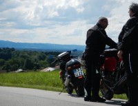 Grandioser Fernblick ueber's Voralpenland