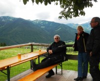 Apfelschorle und ein Panorama