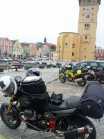 Stadtplatz in Weitra / Waldviertel ? ....Nein - das ist der Marktplatz von RETZ / Weinviertel!