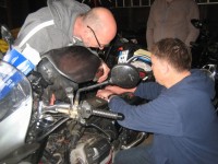 Da es regnet, können wir mal schnell nen Luftfilter wechseln