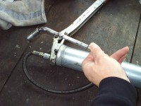 "Frisierte Fettpresse"