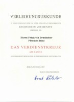 Die Urkunde vom Horst