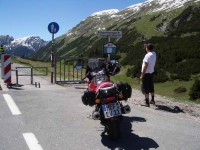 Und wieder das Hahntennjoch. Diesmal bei angehmen Temperaturen.